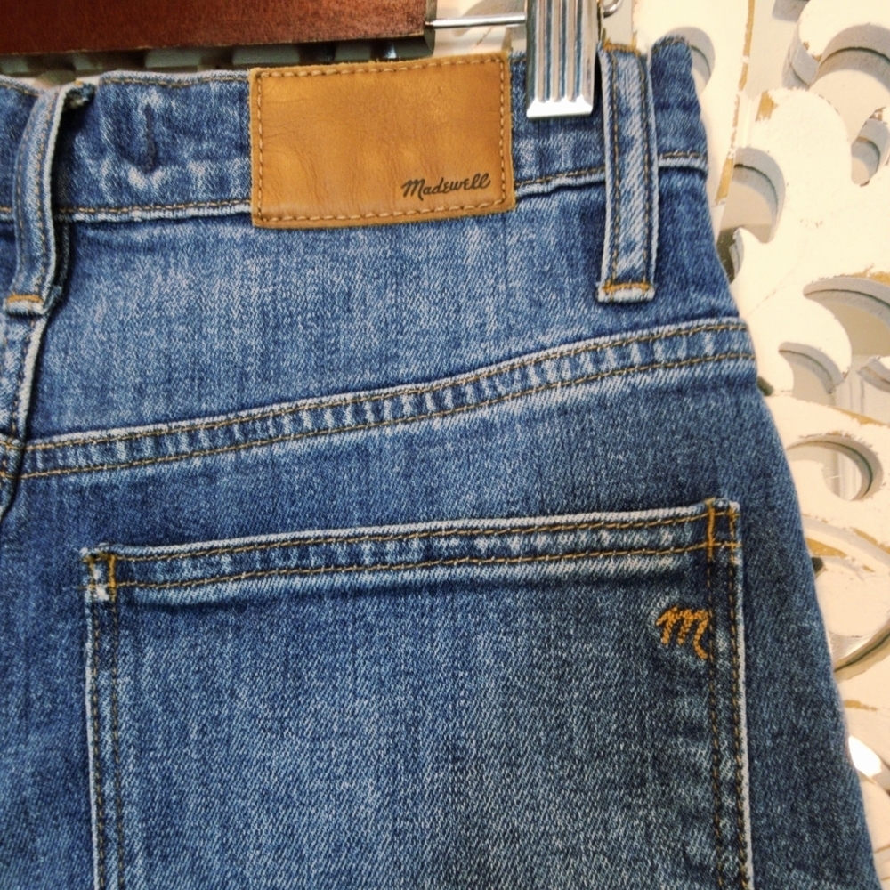 Madewell Wide-Leg Crop Jeans in Frida Wash womens Size 24 - Picture 14 of 16
